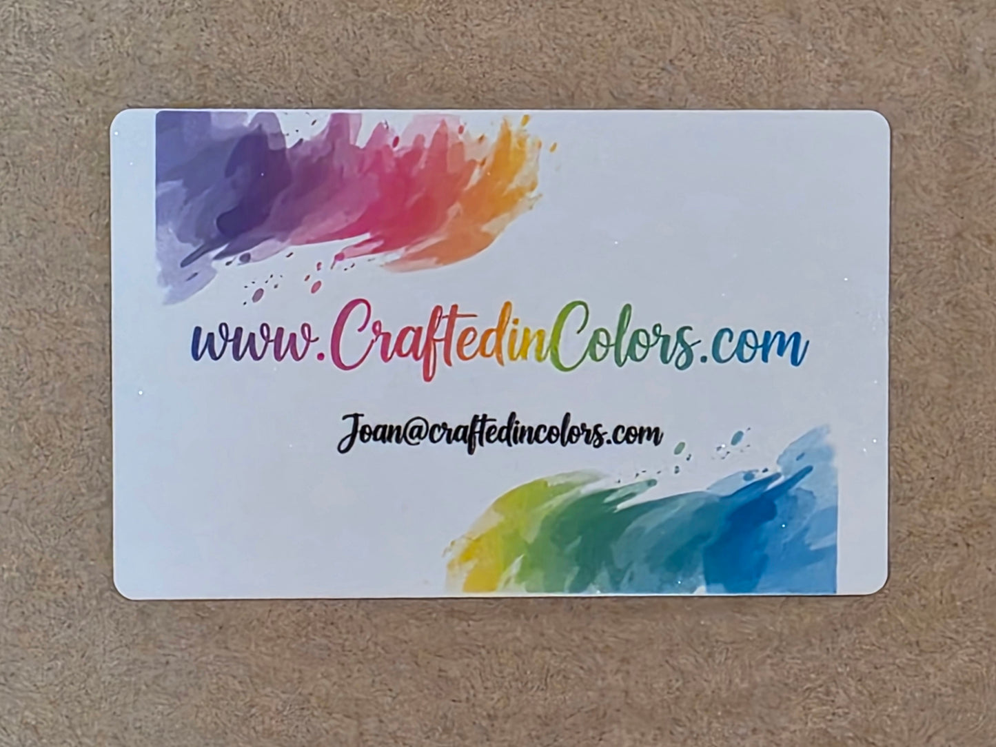 Aluminum Metal Business Cards/ Wallet Photos/Special Occasions