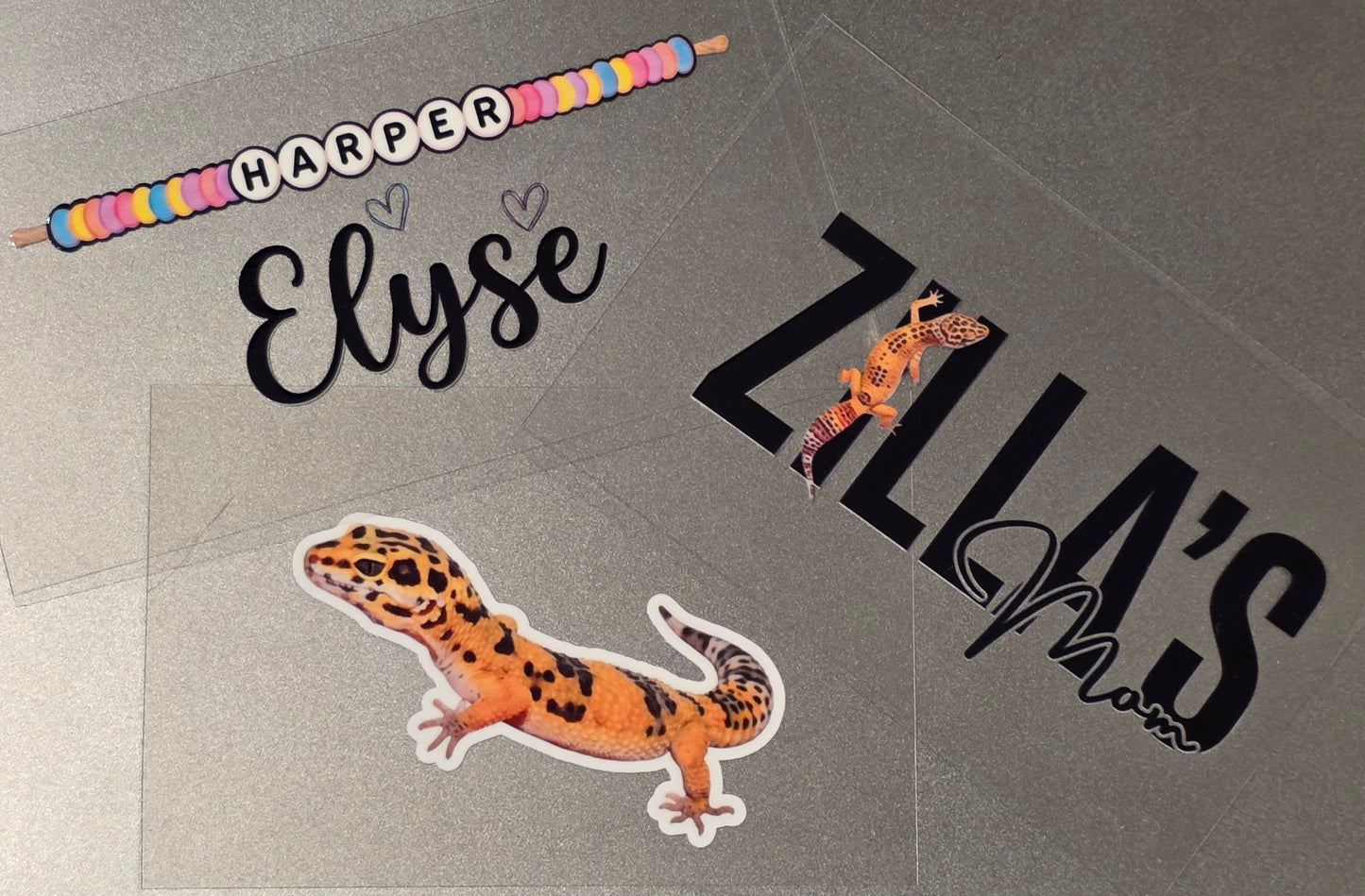 Custom UV DTF Decals