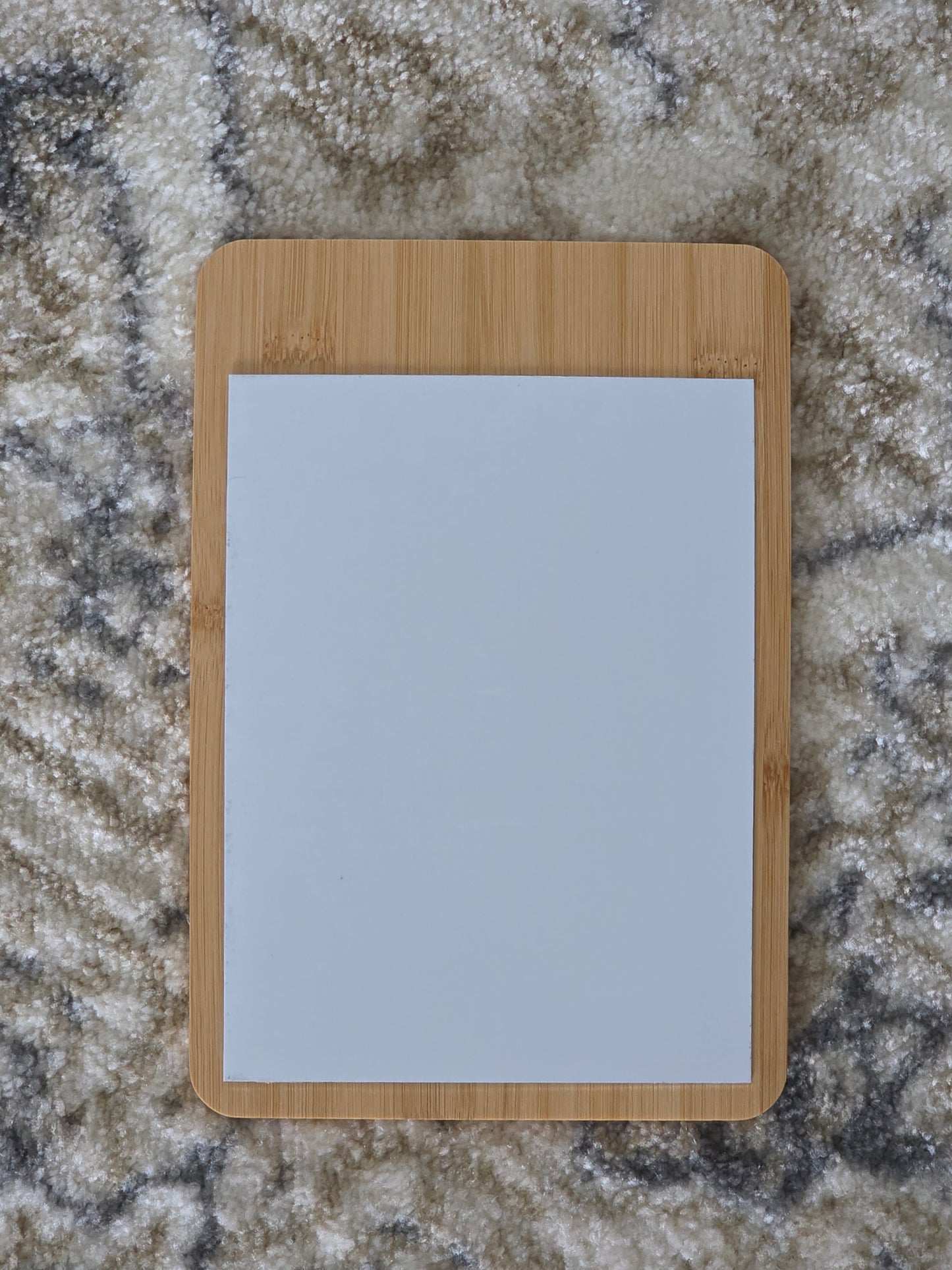 Custom Natural Bamboo / Metal Sign