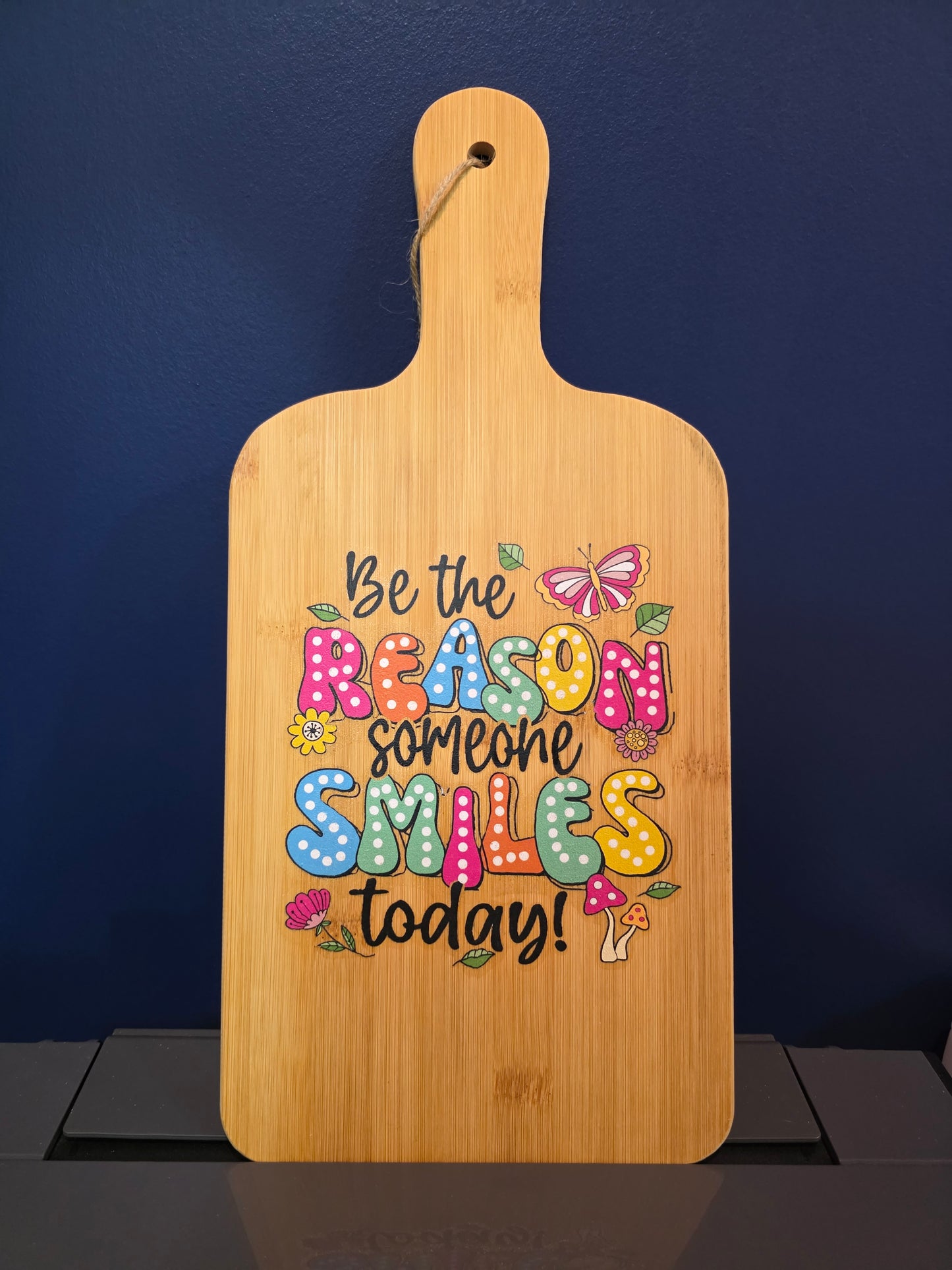 Bamboo Cutting Board w/Rounded Edge