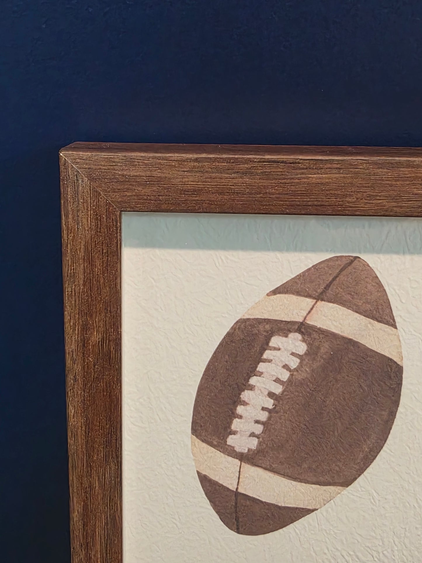 Football & Fall Y'all Framed Art Print