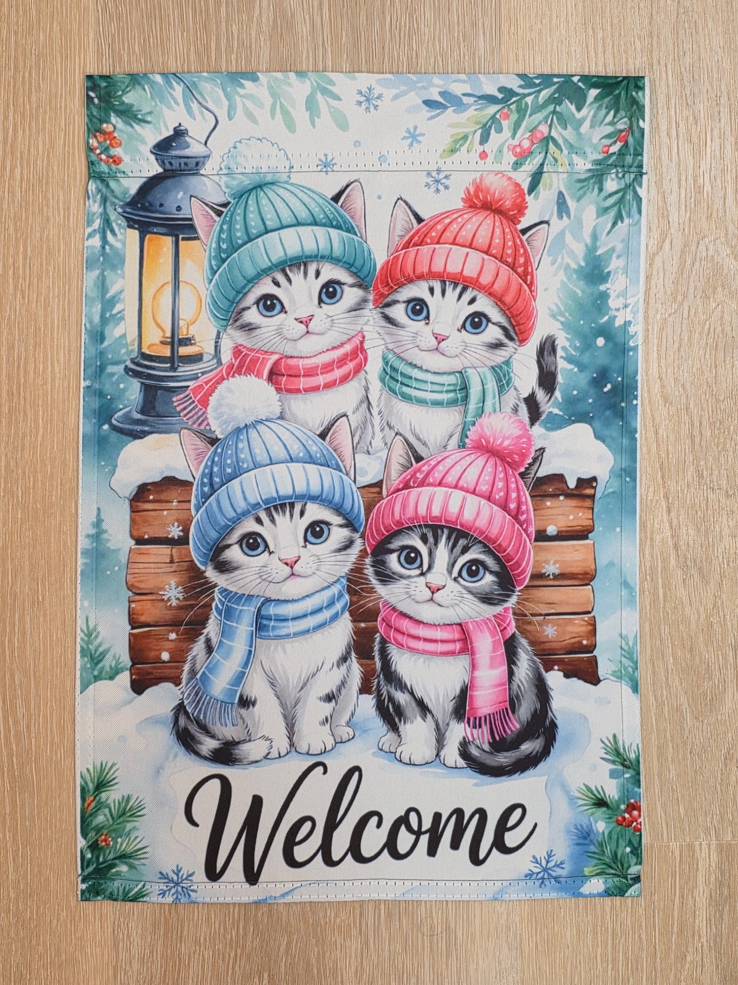 Double Sided Garden Flag