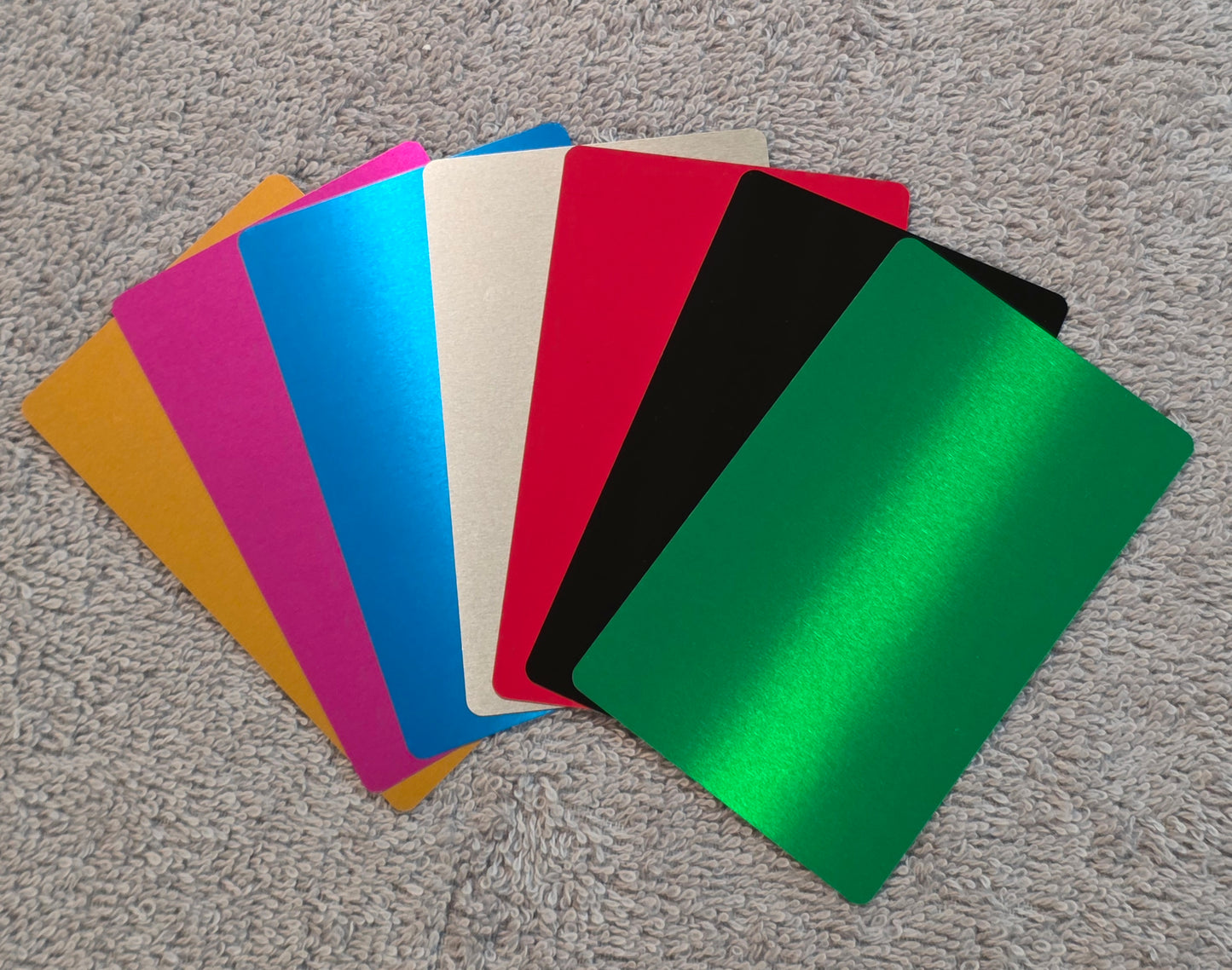 Aluminum Metal Business Cards/ Wallet Photos/Special Occasions