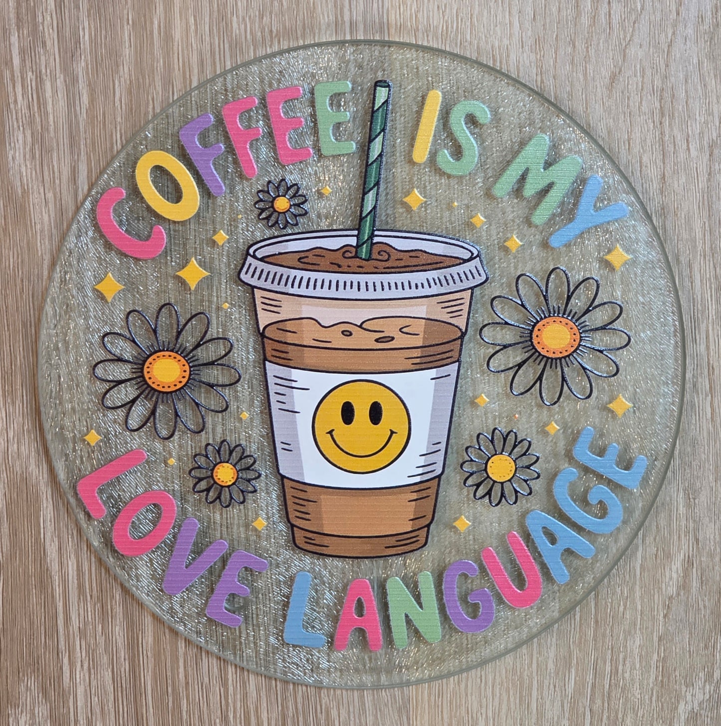 Mini Glass Cutting Boards - 2 Shapes