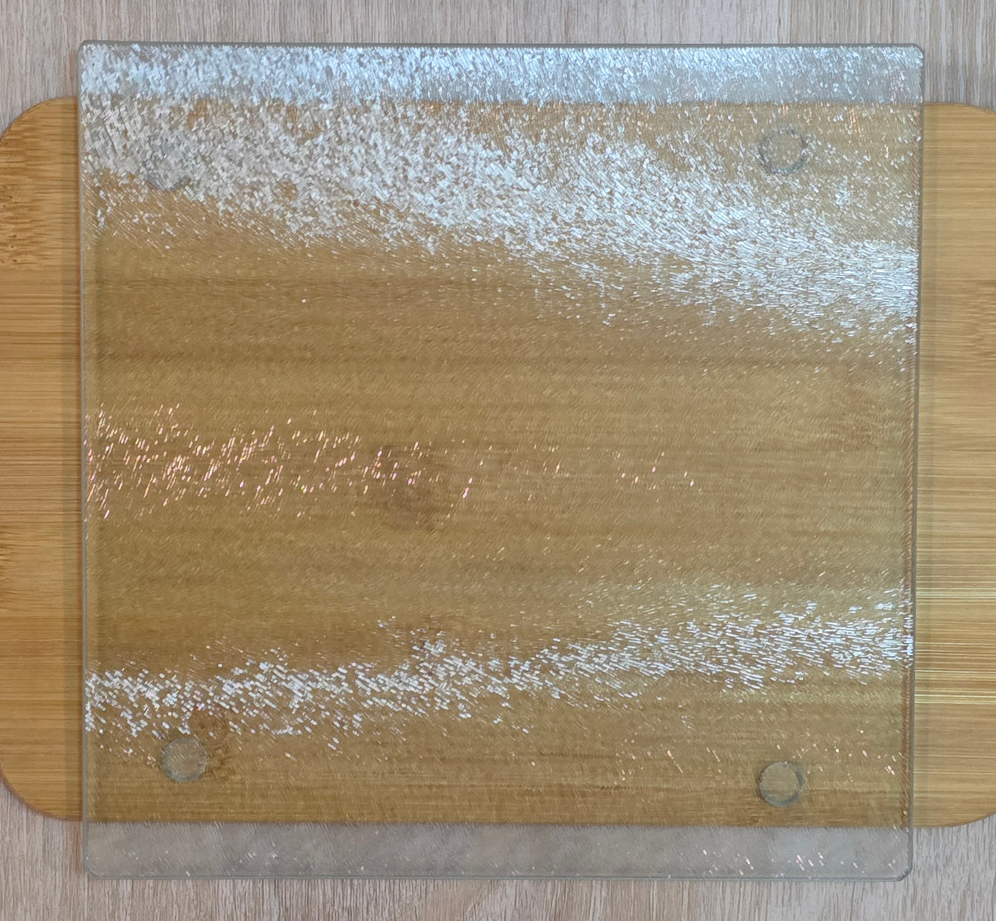 Mini Glass Cutting Boards - 2 Shapes