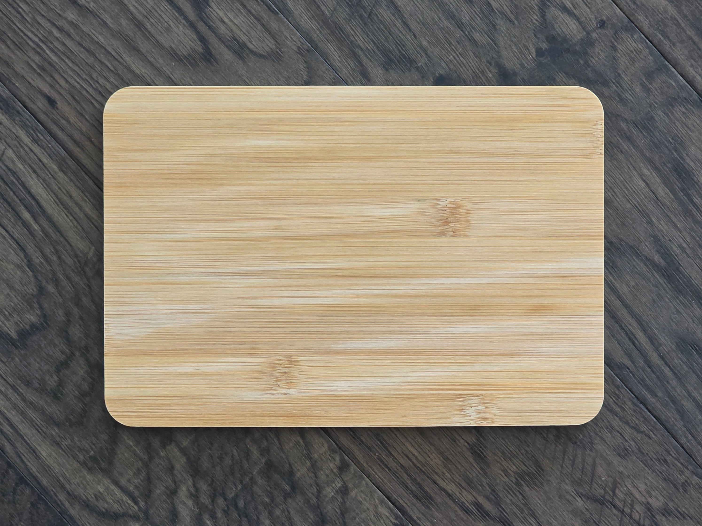 Custom Natural Bamboo / Metal Sign – Crafted in Colors
