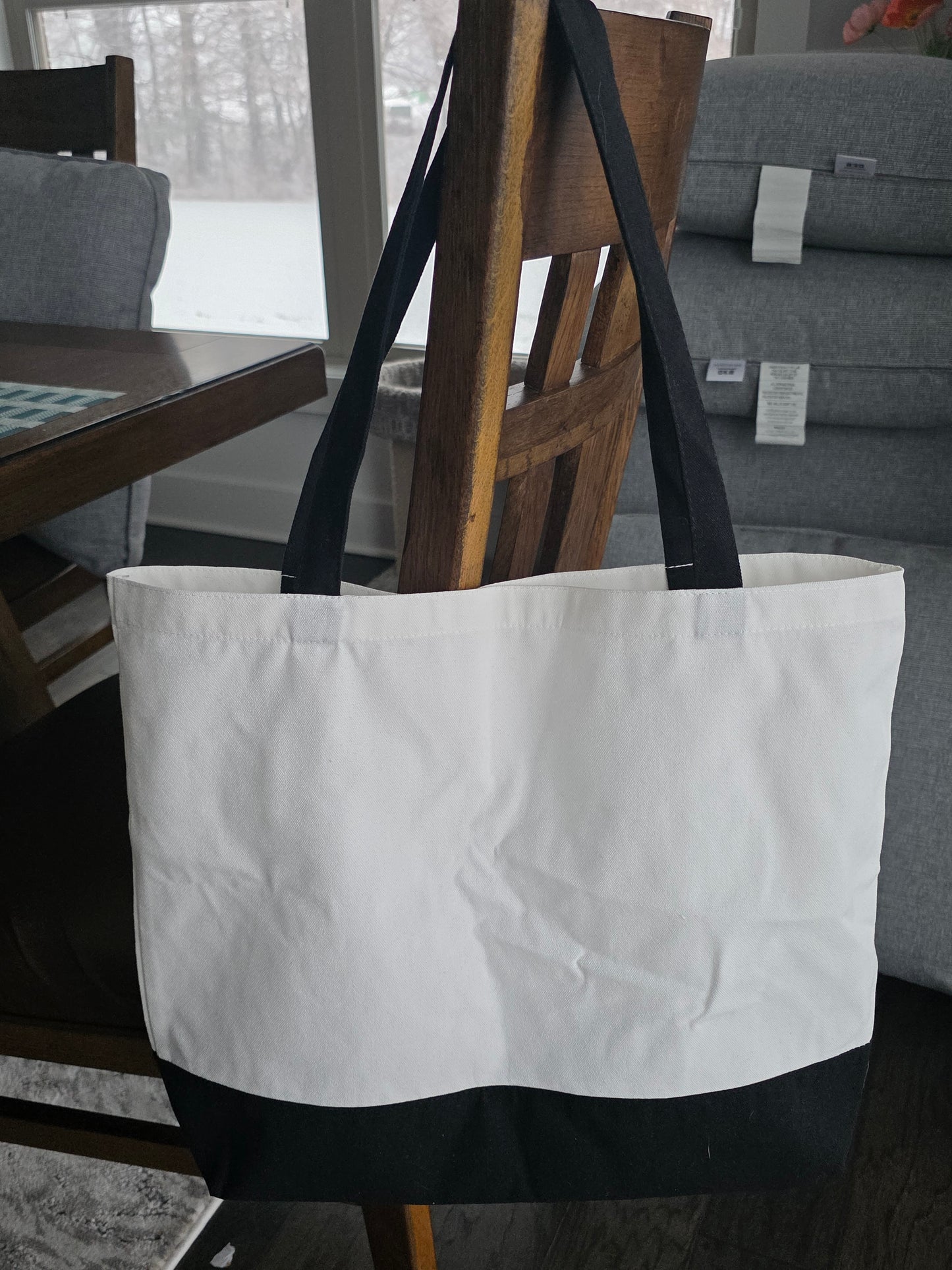 Large Canvas Tote Bag - Set of 10