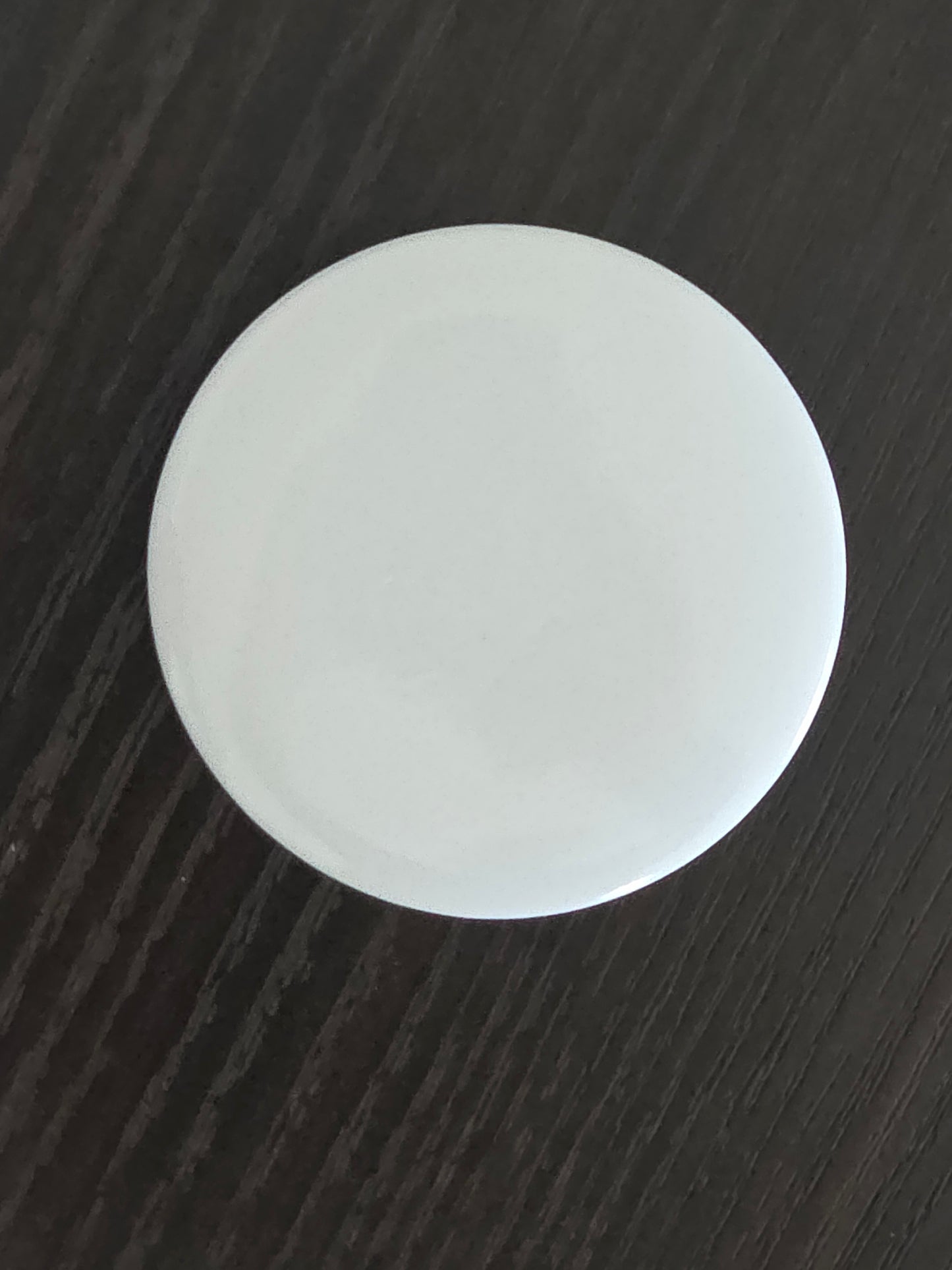 White Button Pin