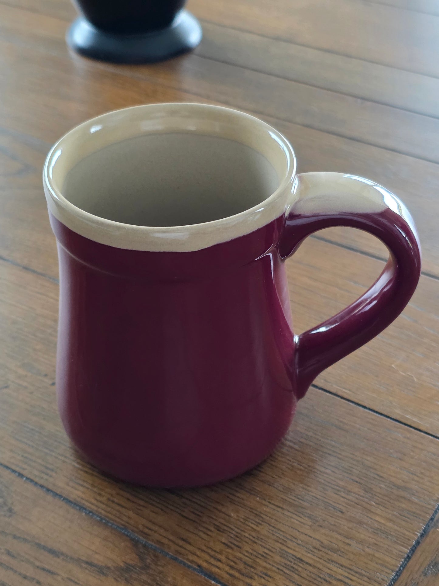 Glazed Stoneware Coffee Mugs - 2 Colors