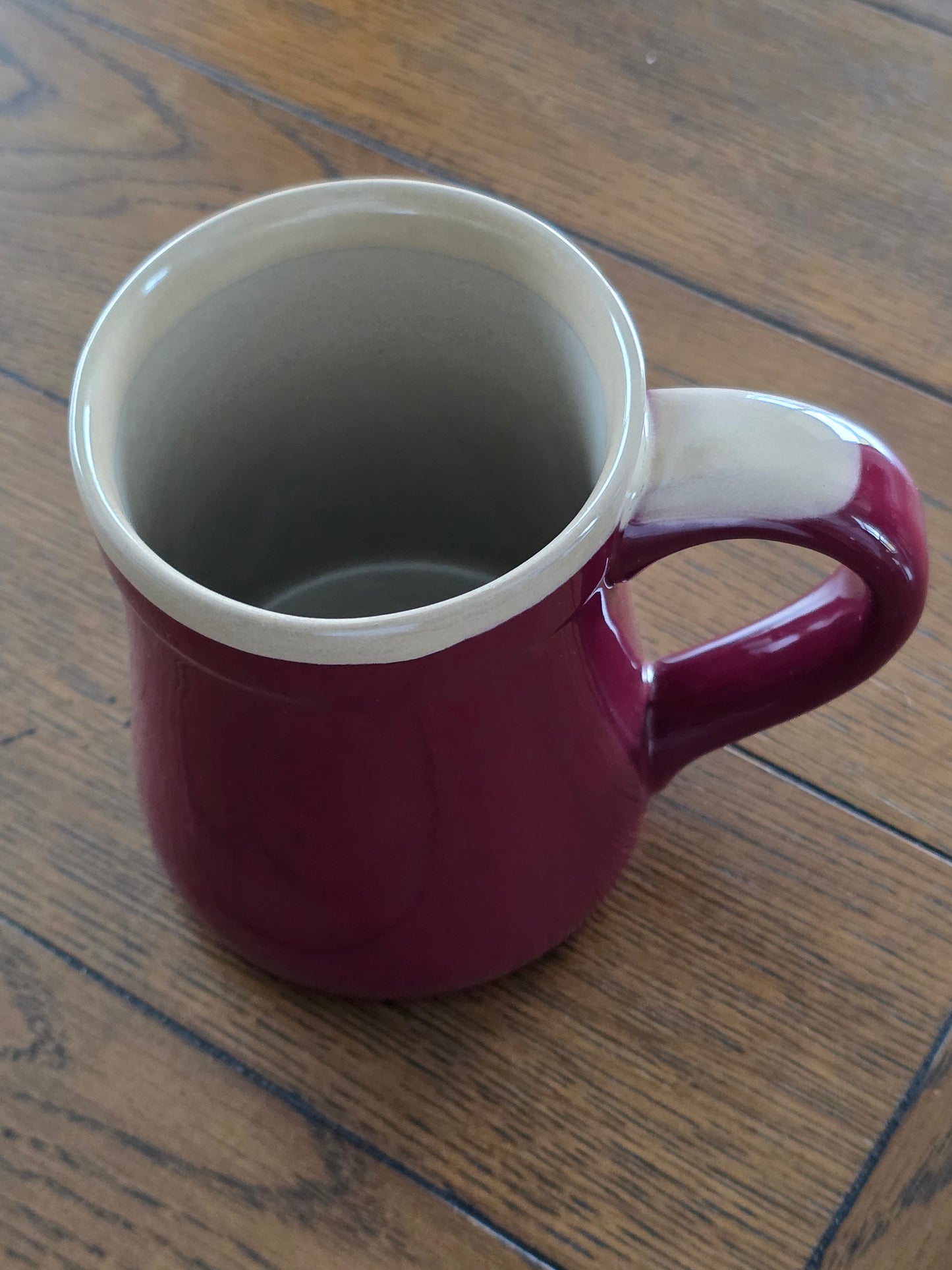 Glazed Stoneware Coffee Mugs - 2 Colors