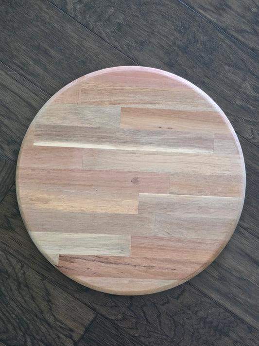 15" Round Knotty Acacia