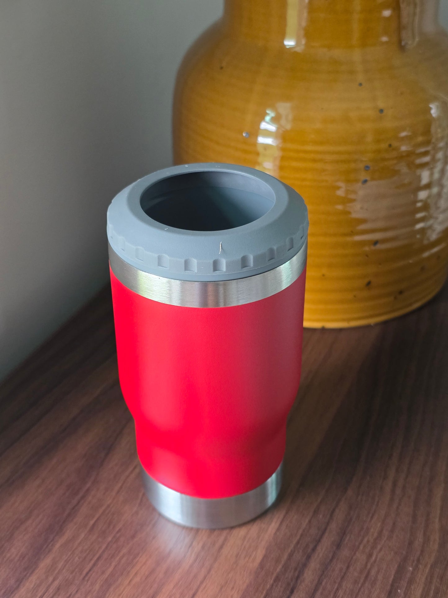 Powder Coated Stainless Steel 4n1 Drink Cups - 5 Colors