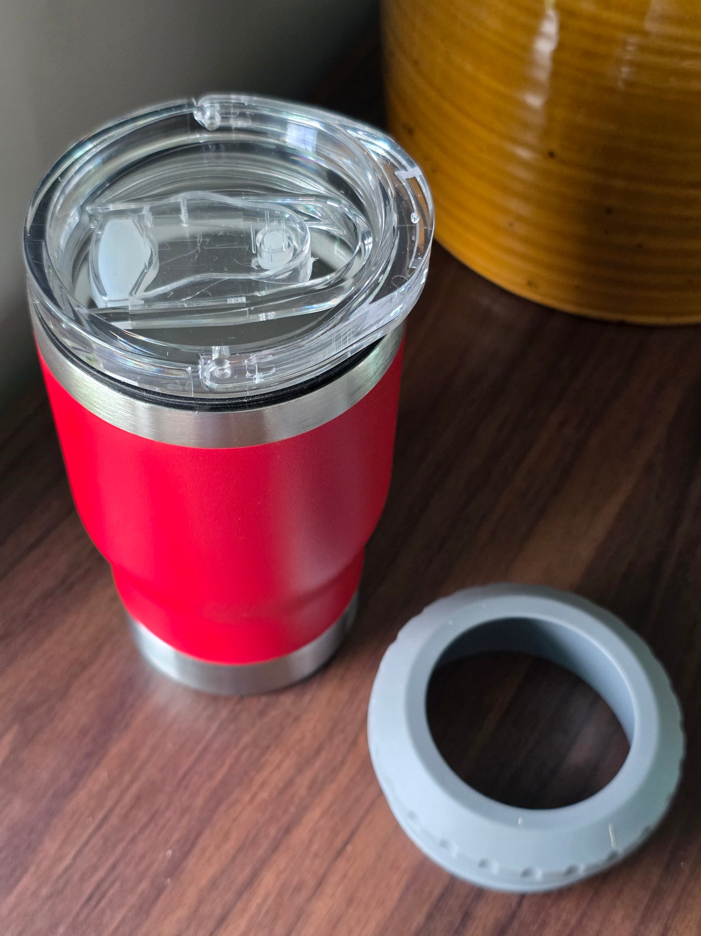 Powder Coated Stainless Steel 4n1 Drink Cups - 5 Colors