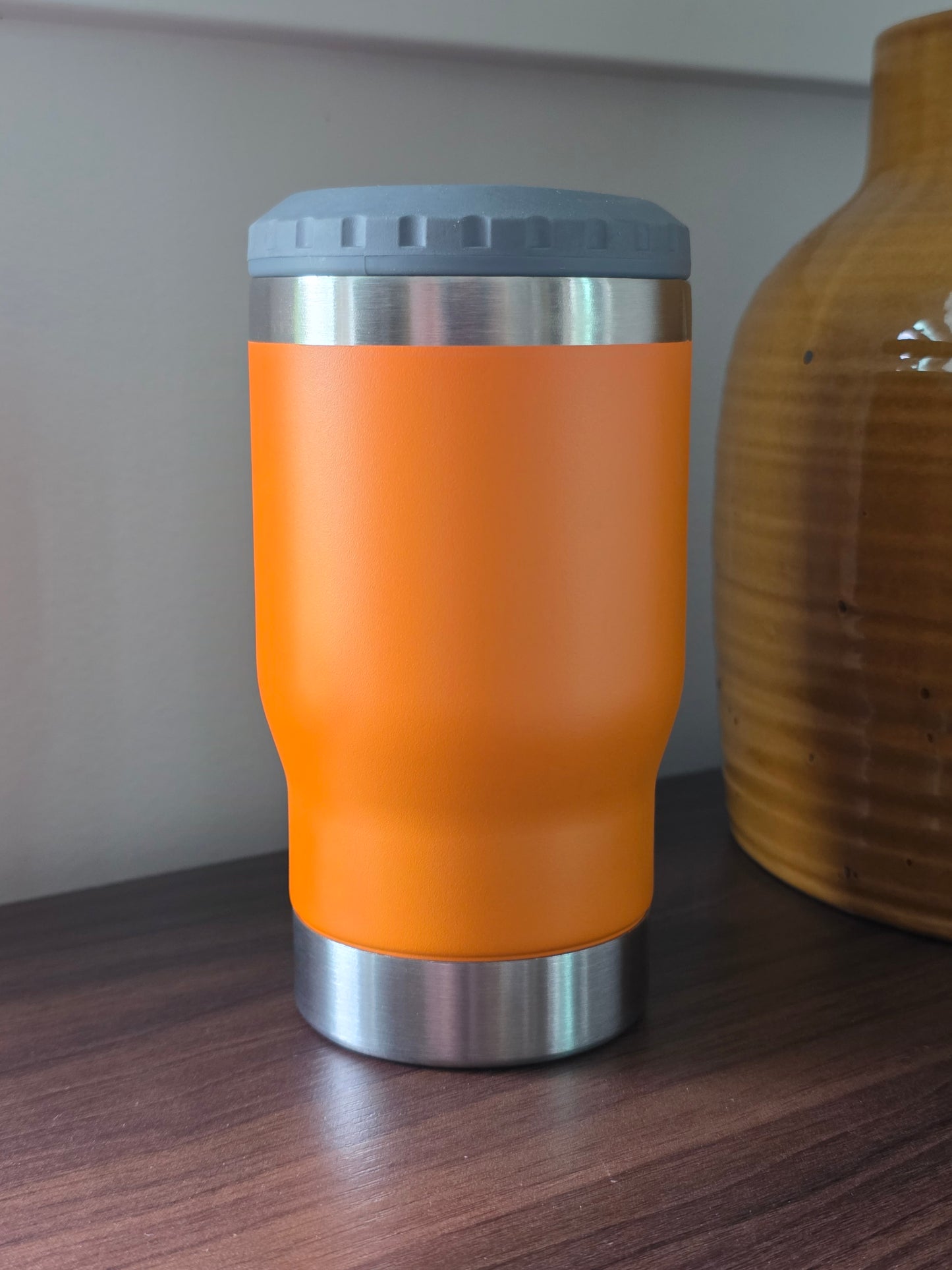 Powder Coated Stainless Steel 4n1 Drink Cups - 5 Colors