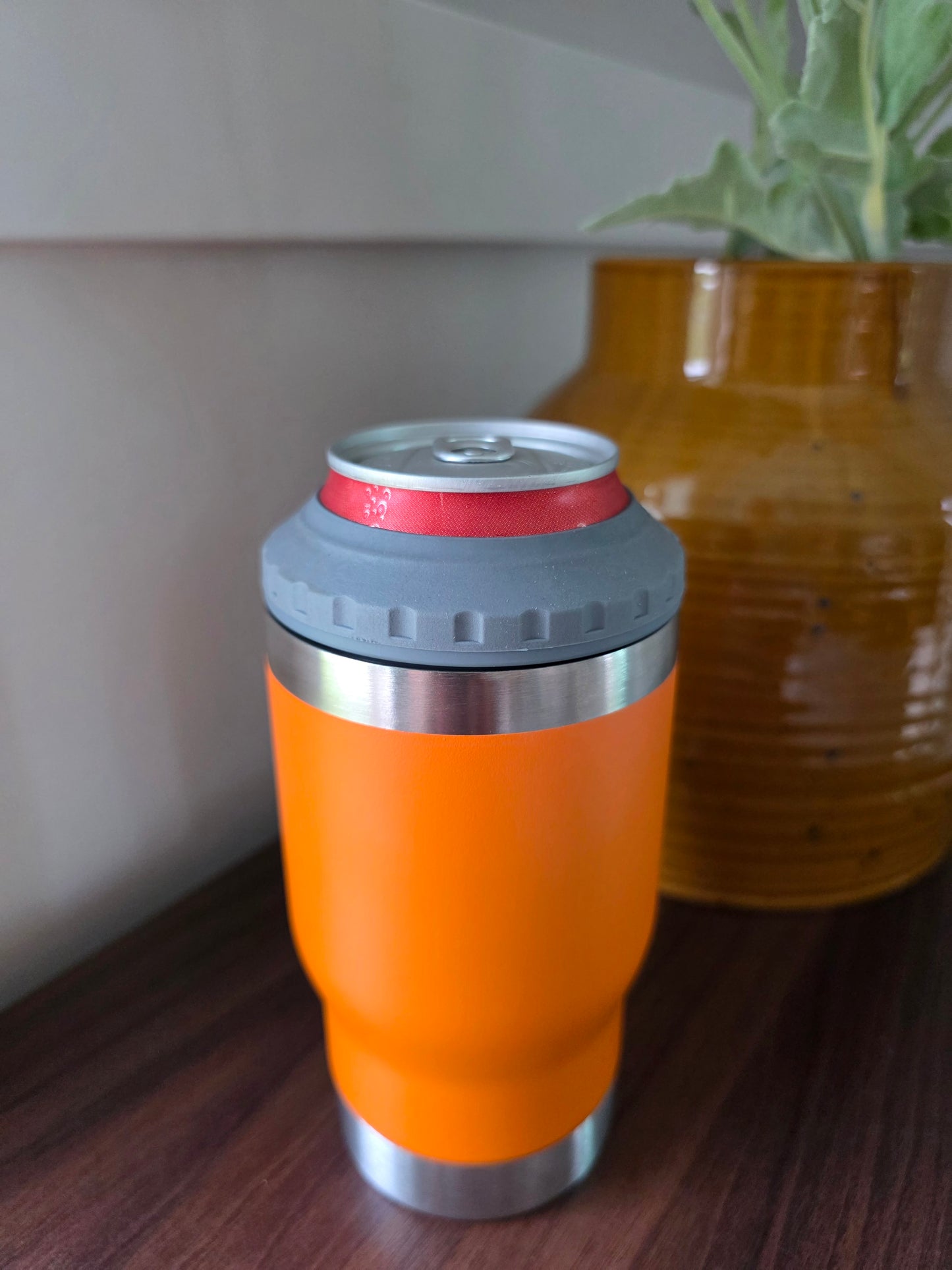 Powder Coated Stainless Steel 4n1 Drink Cups - 5 Colors