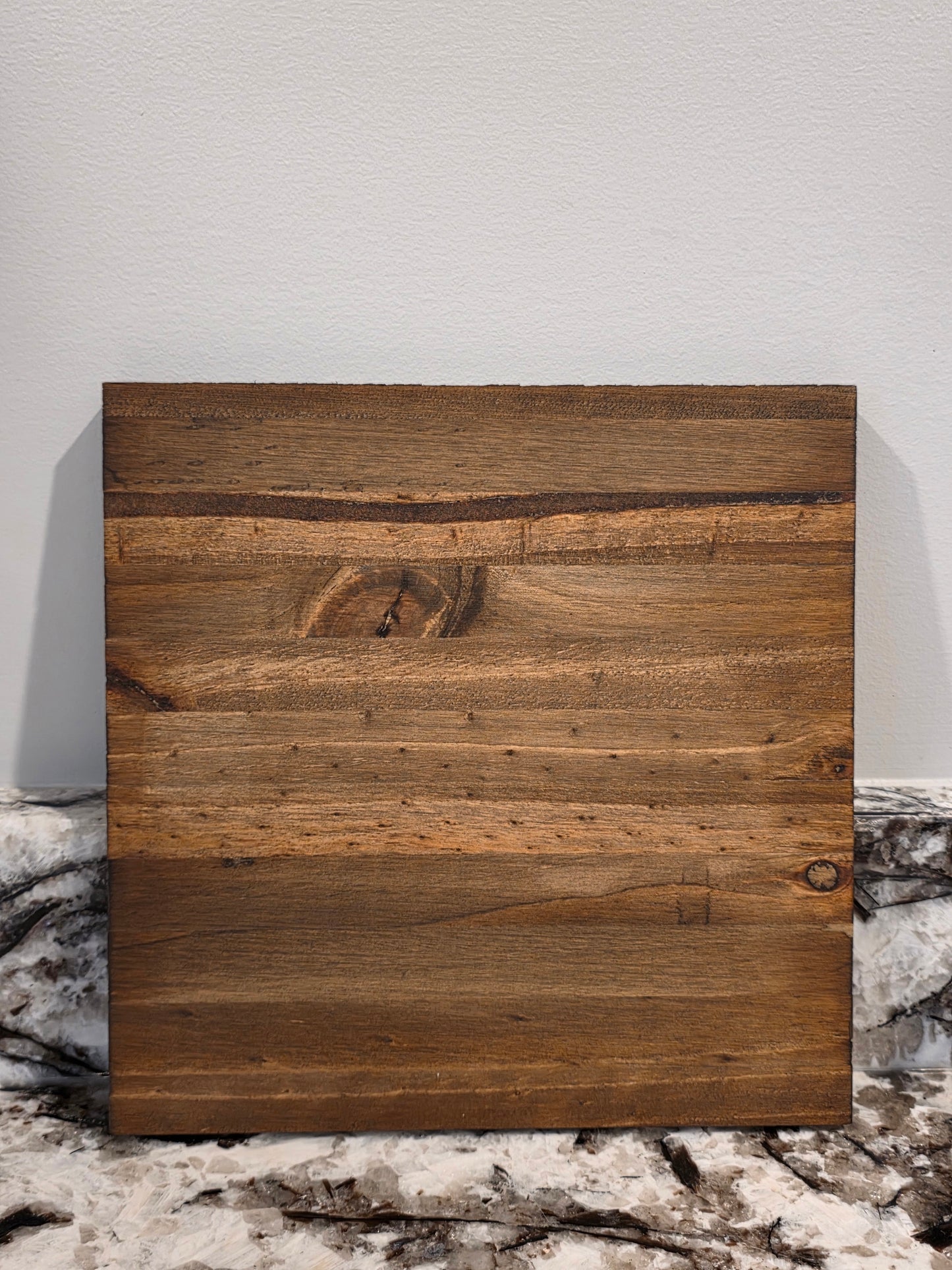 10" Square and Round Knotty Pine Wall Decor/Signs - 3 Colors