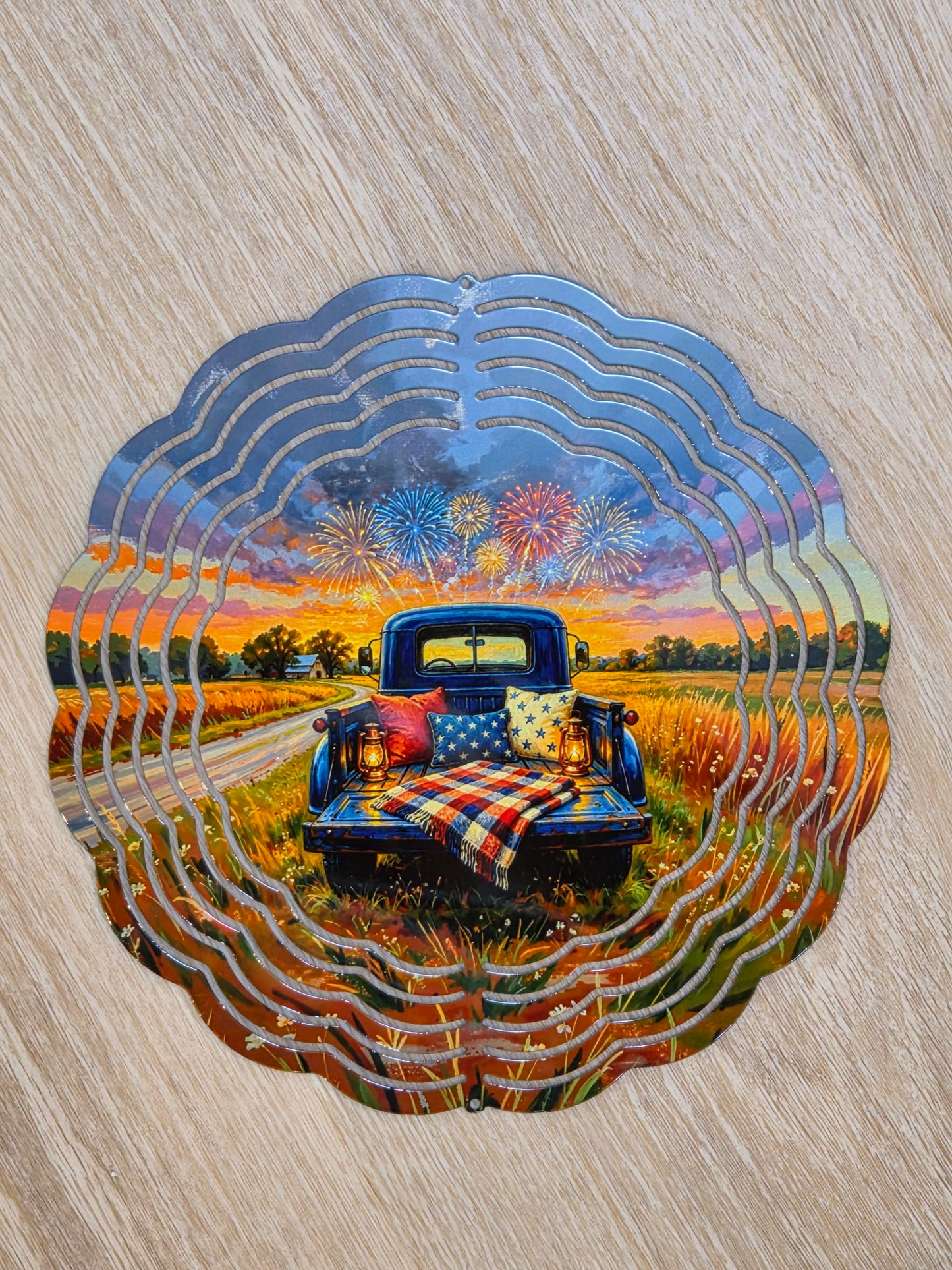 Custom 3D Wind Spinner