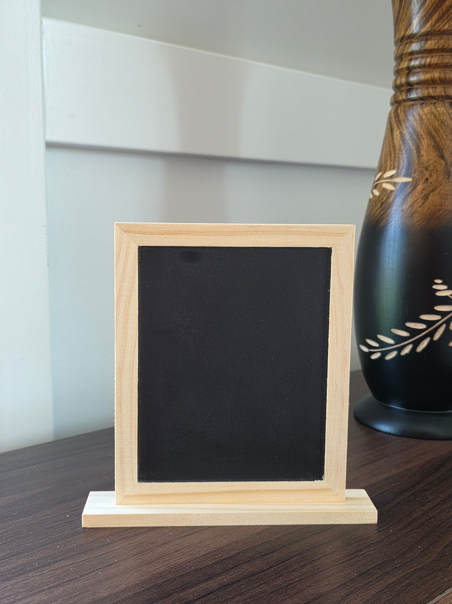 Custom Mini Blackboard Easel Decor - 2 Styles