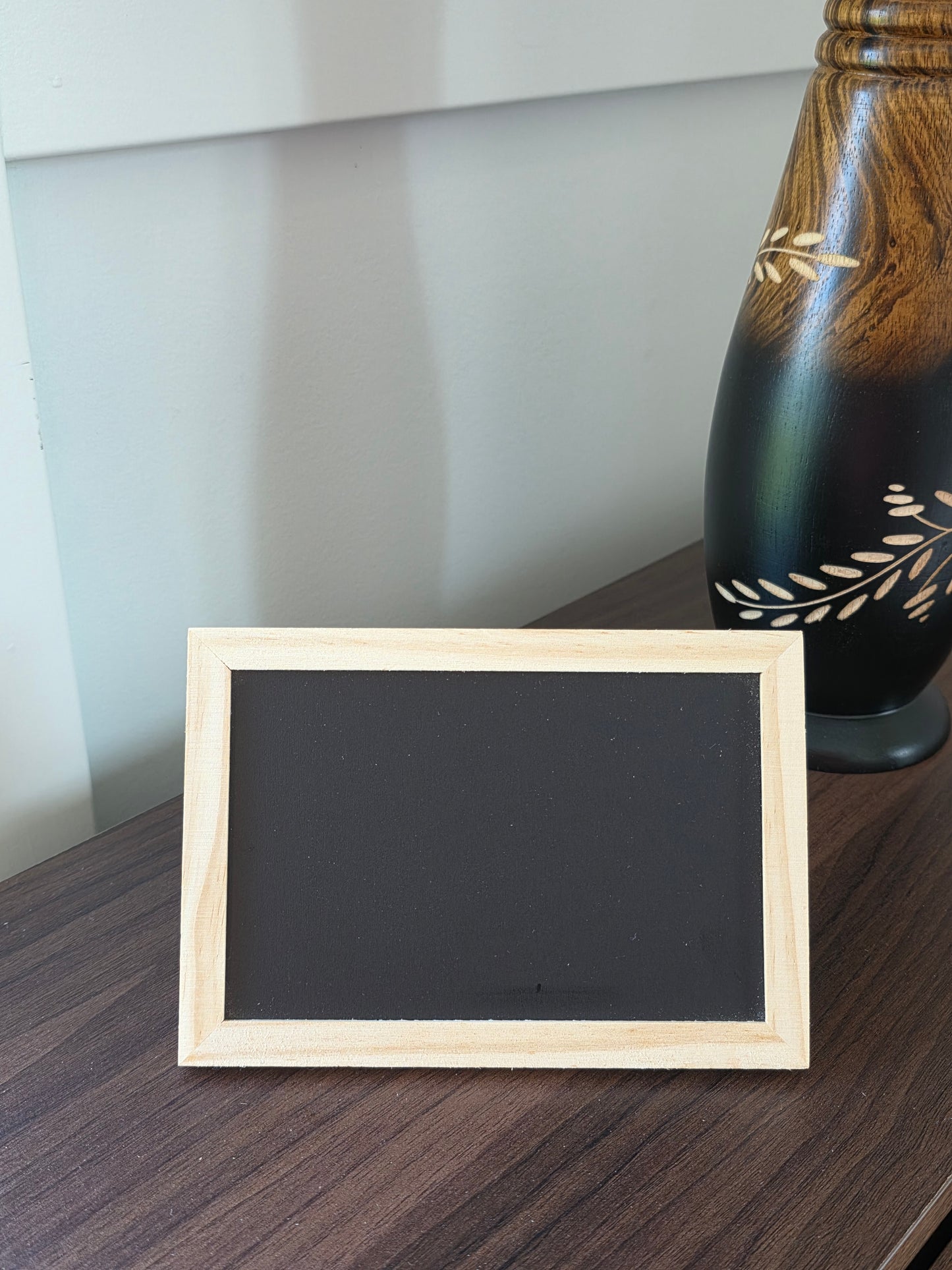 Custom Mini Blackboard Easel Decor - 2 Styles
