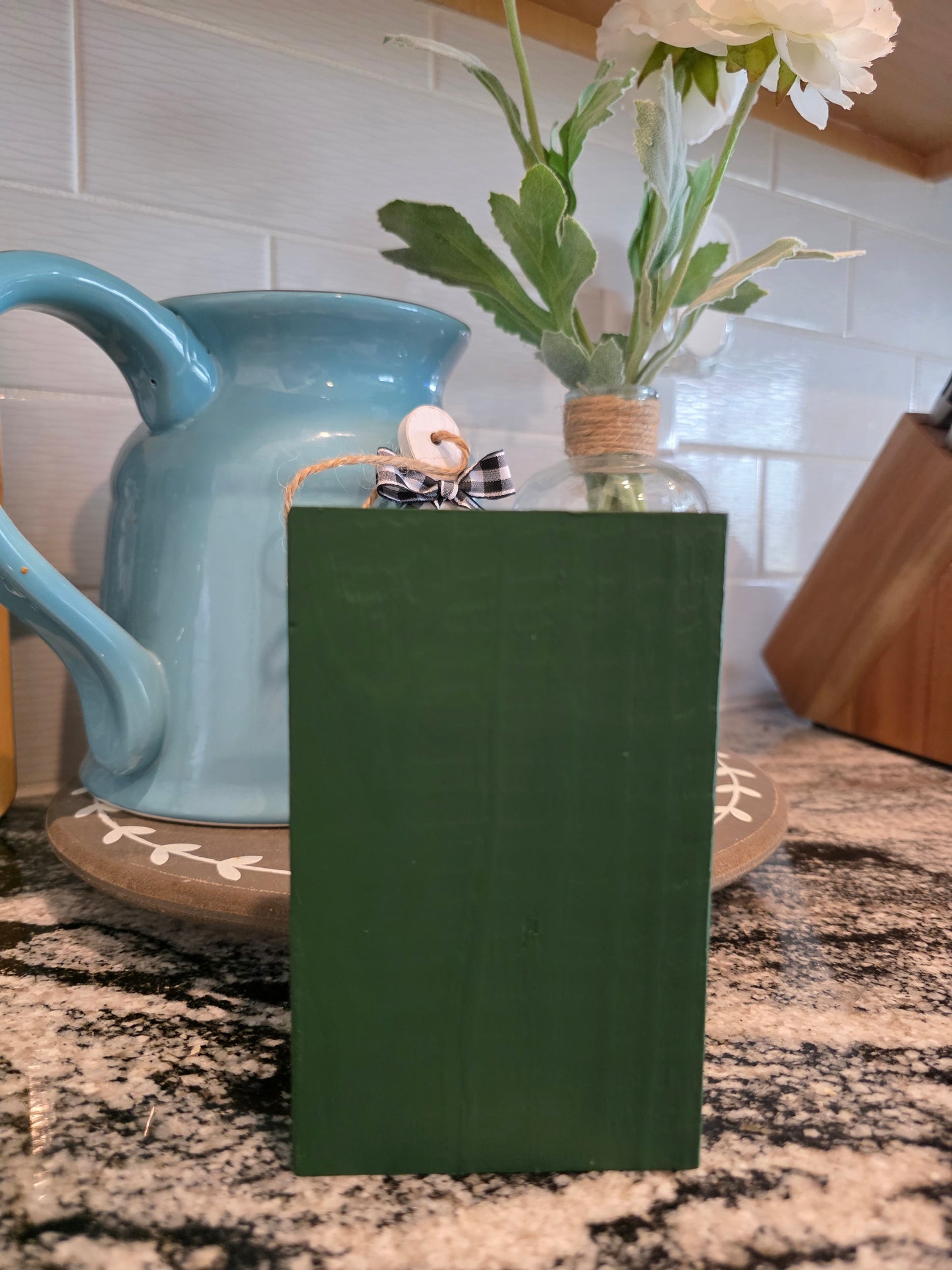 Custom Wood Block Decor - 3 Shapes / 13 Colors