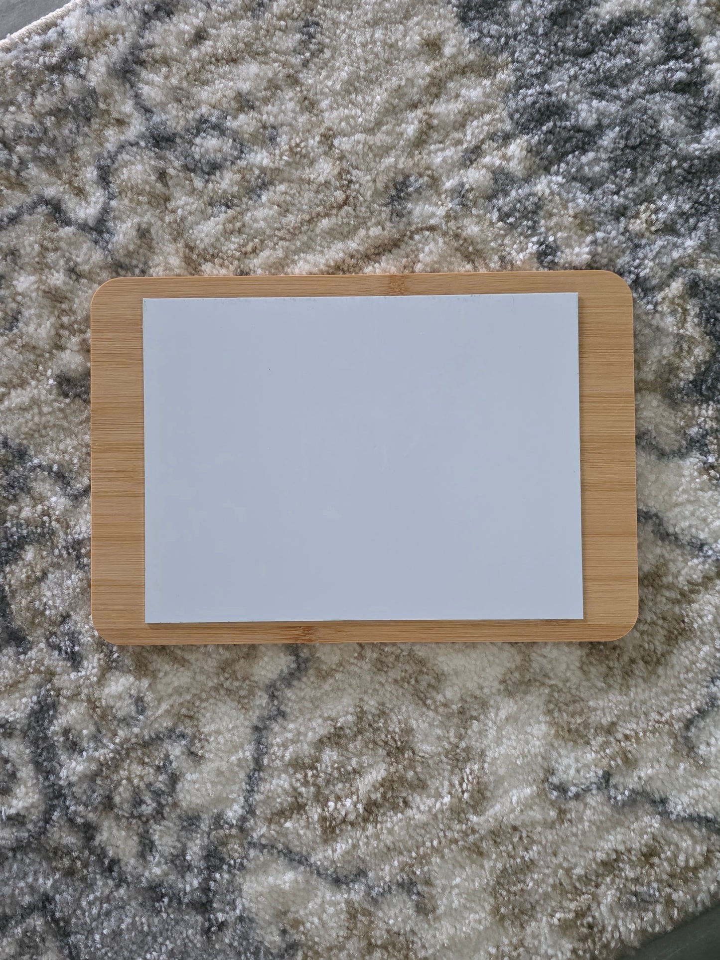 Custom Natural Bamboo / Metal Sign