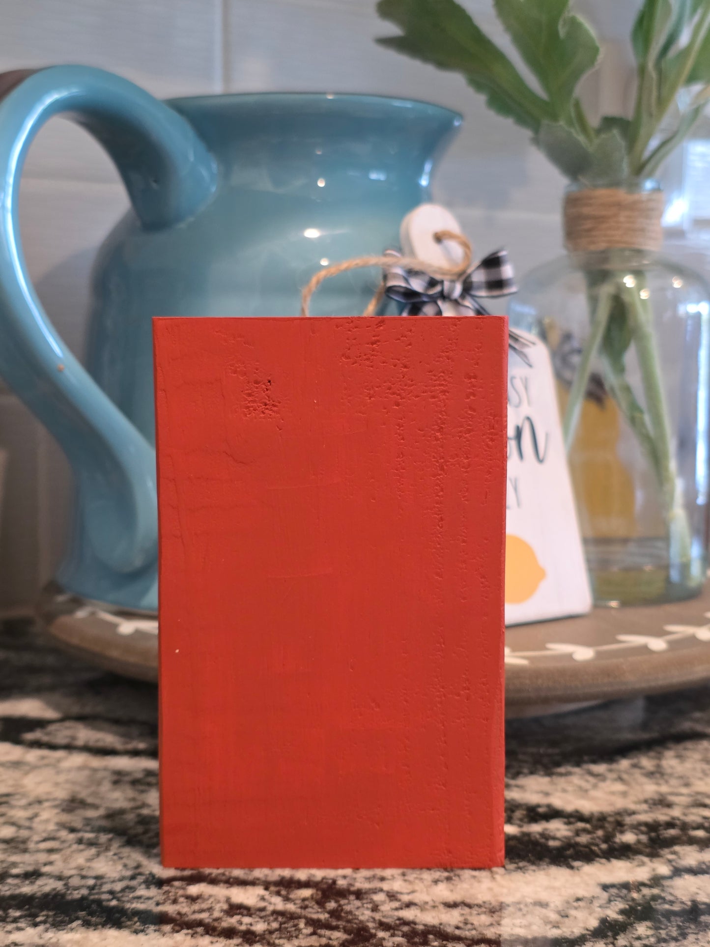 Custom Wood Block Decor - 3 Shapes / 13 Colors
