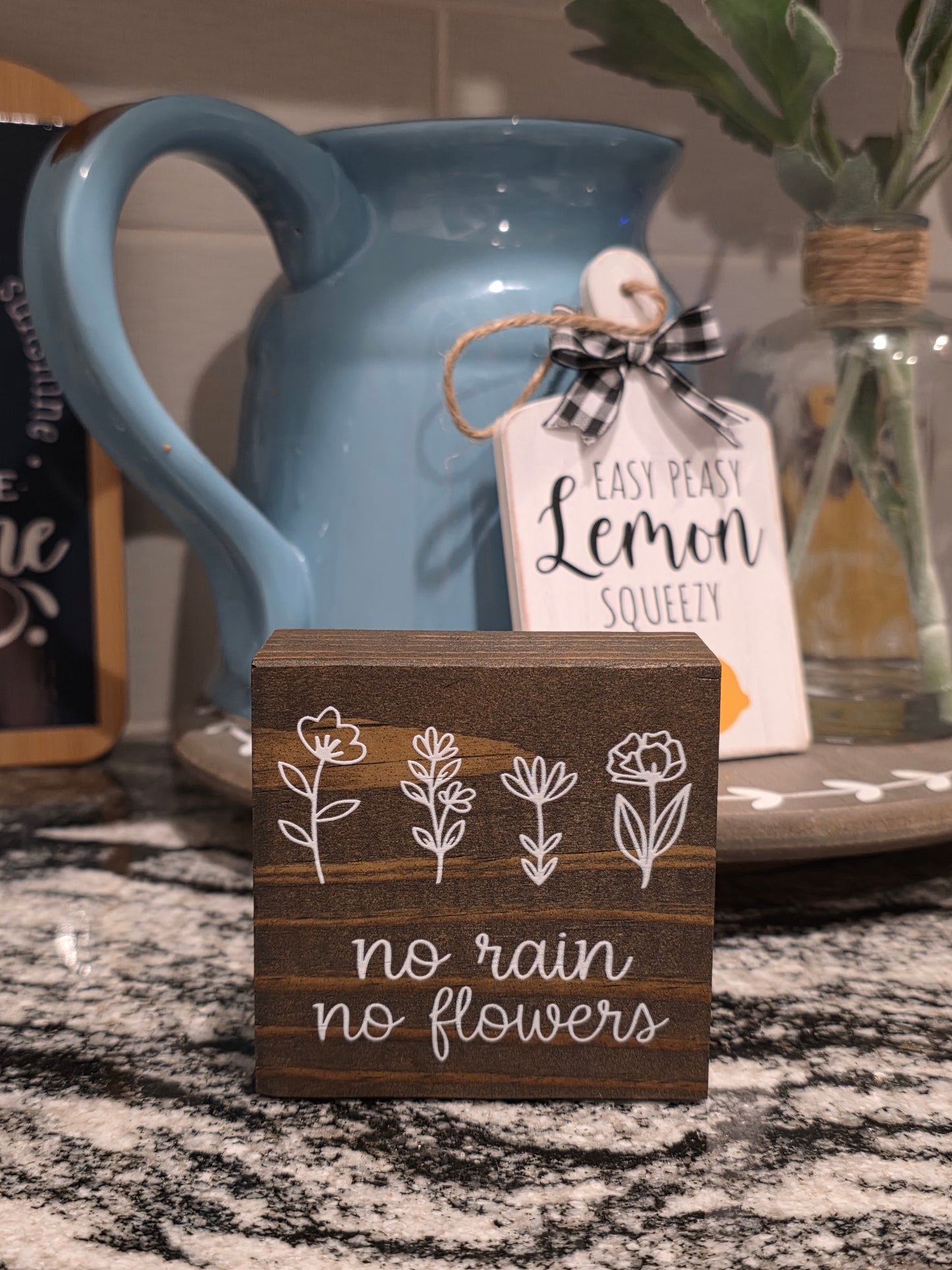 Custom Wood Block Decor - 3 Shapes / 13 Colors