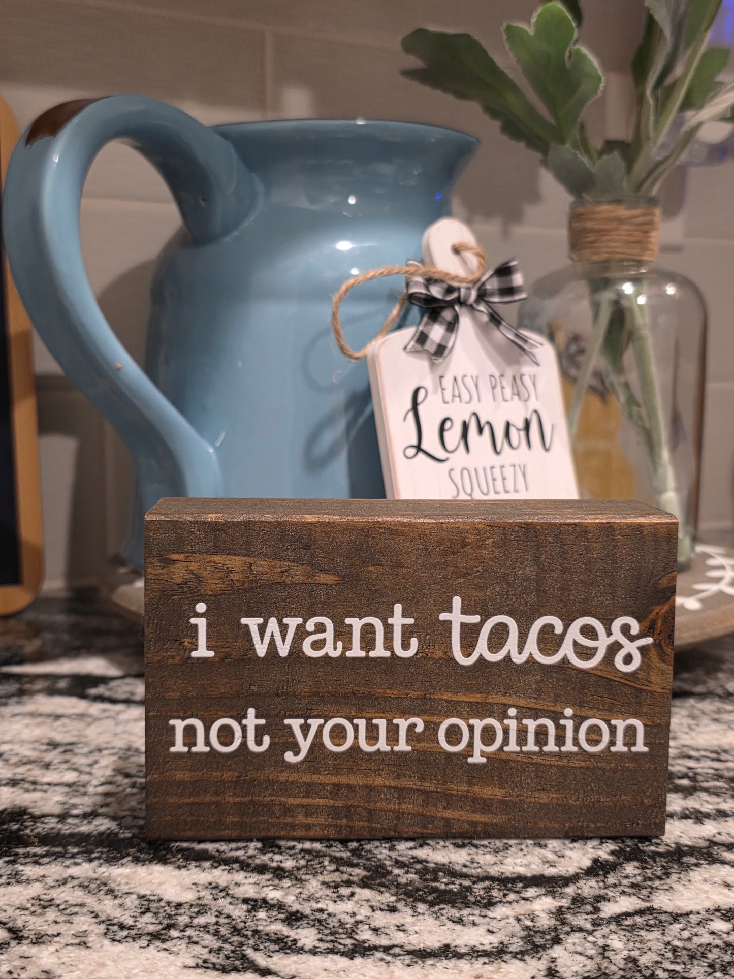 Custom Wood Block Decor - 3 Shapes / 13 Colors