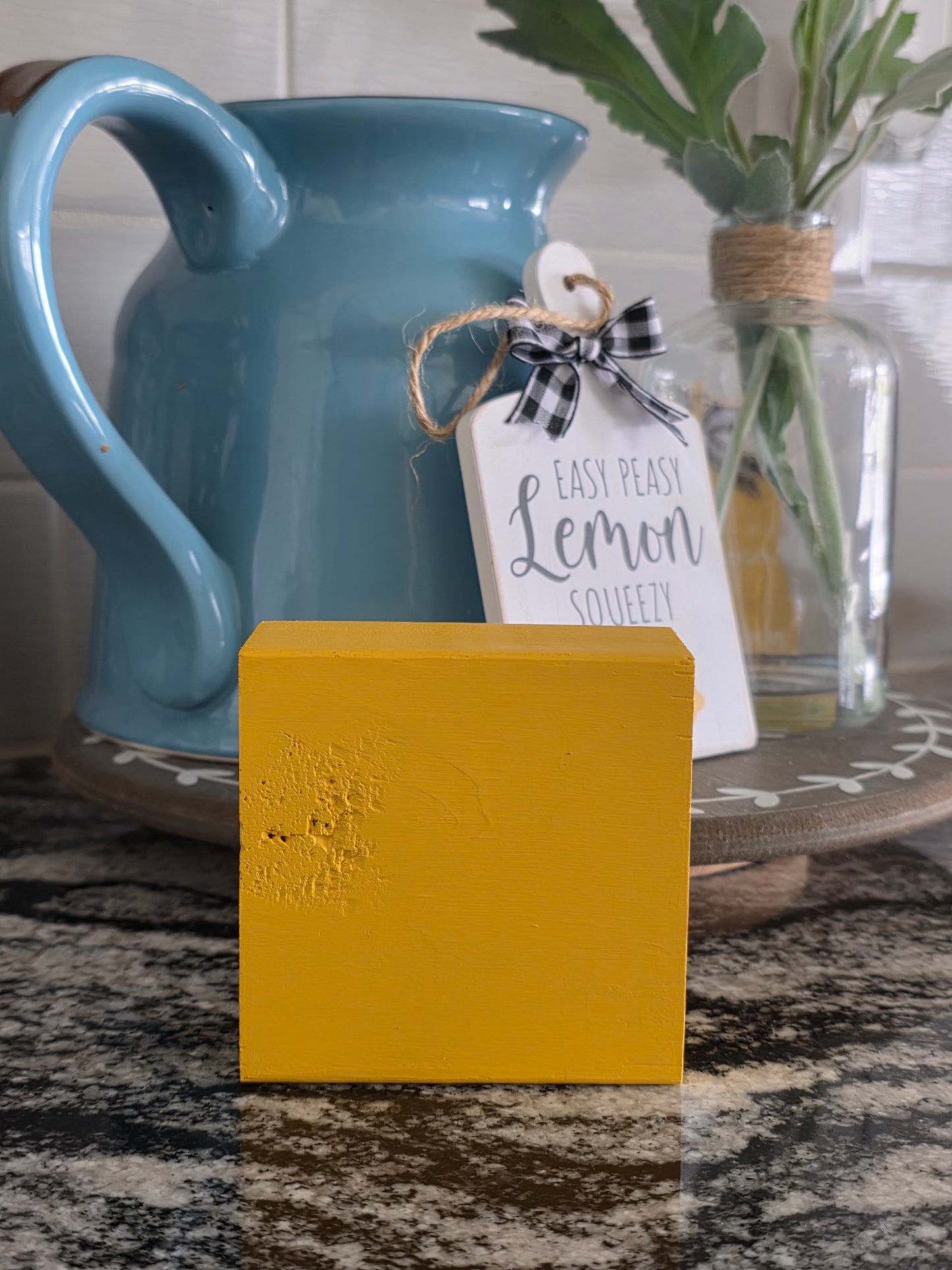 Custom Wood Block Decor - 3 Shapes / 13 Colors