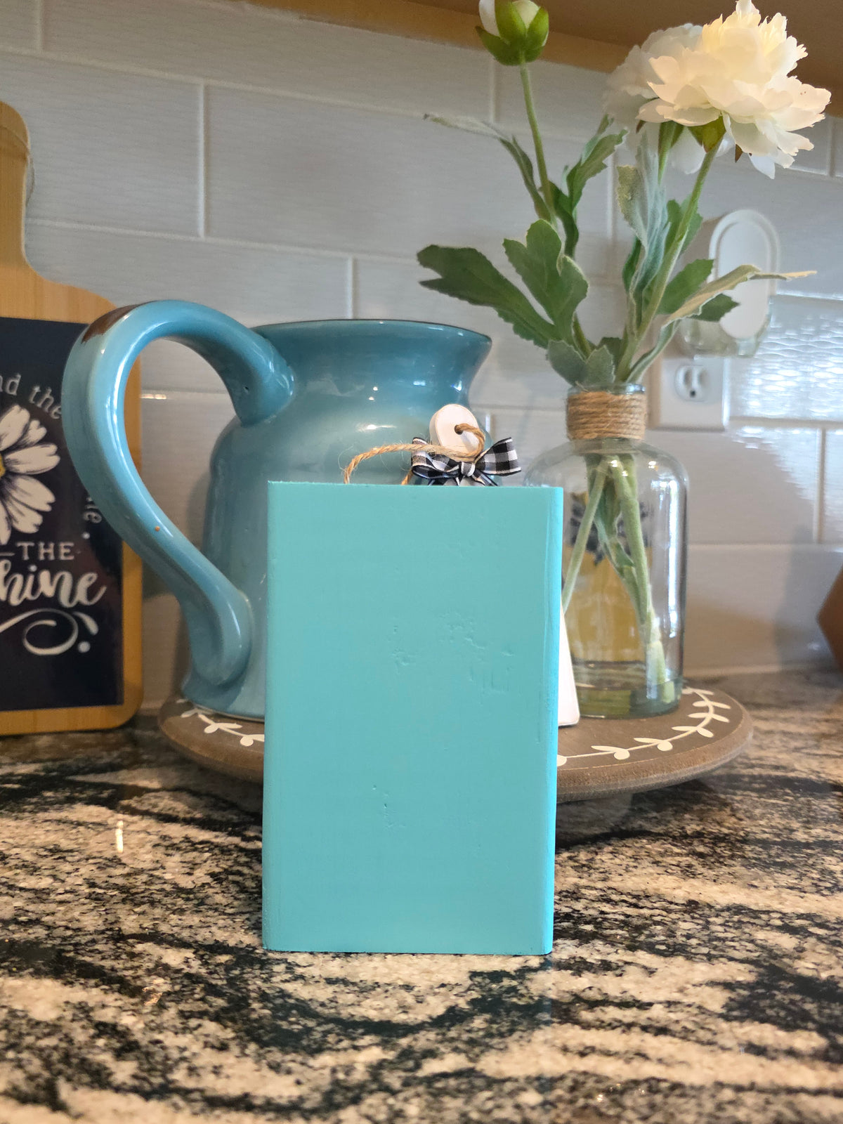 Custom Wood Block Decor - 2 Shapes / 13 Colors