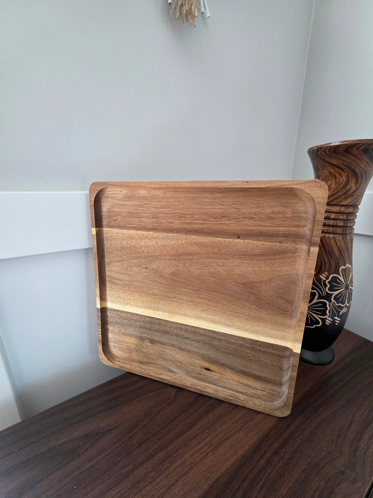 Custom Acacia Tray-Square