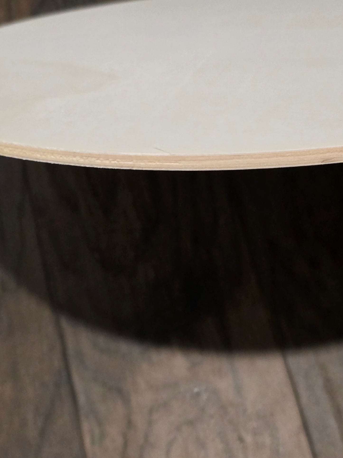 14" Round Plywood Door Hanger/Wall Decor - 3 Colors