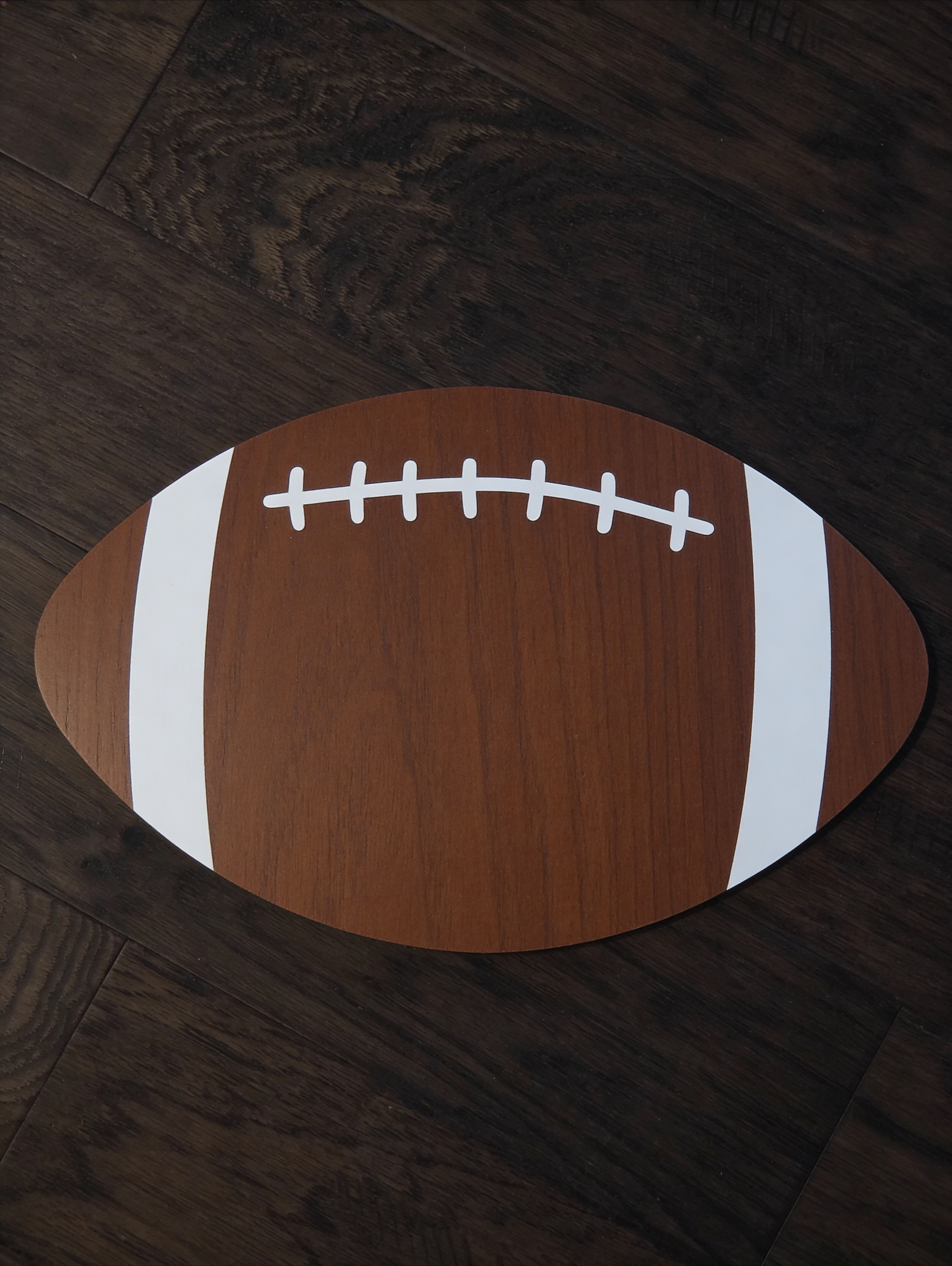 Custom Football Wood Pieces - 3 sizes