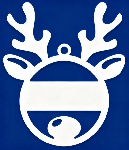 Reindeer Holiday Ornament