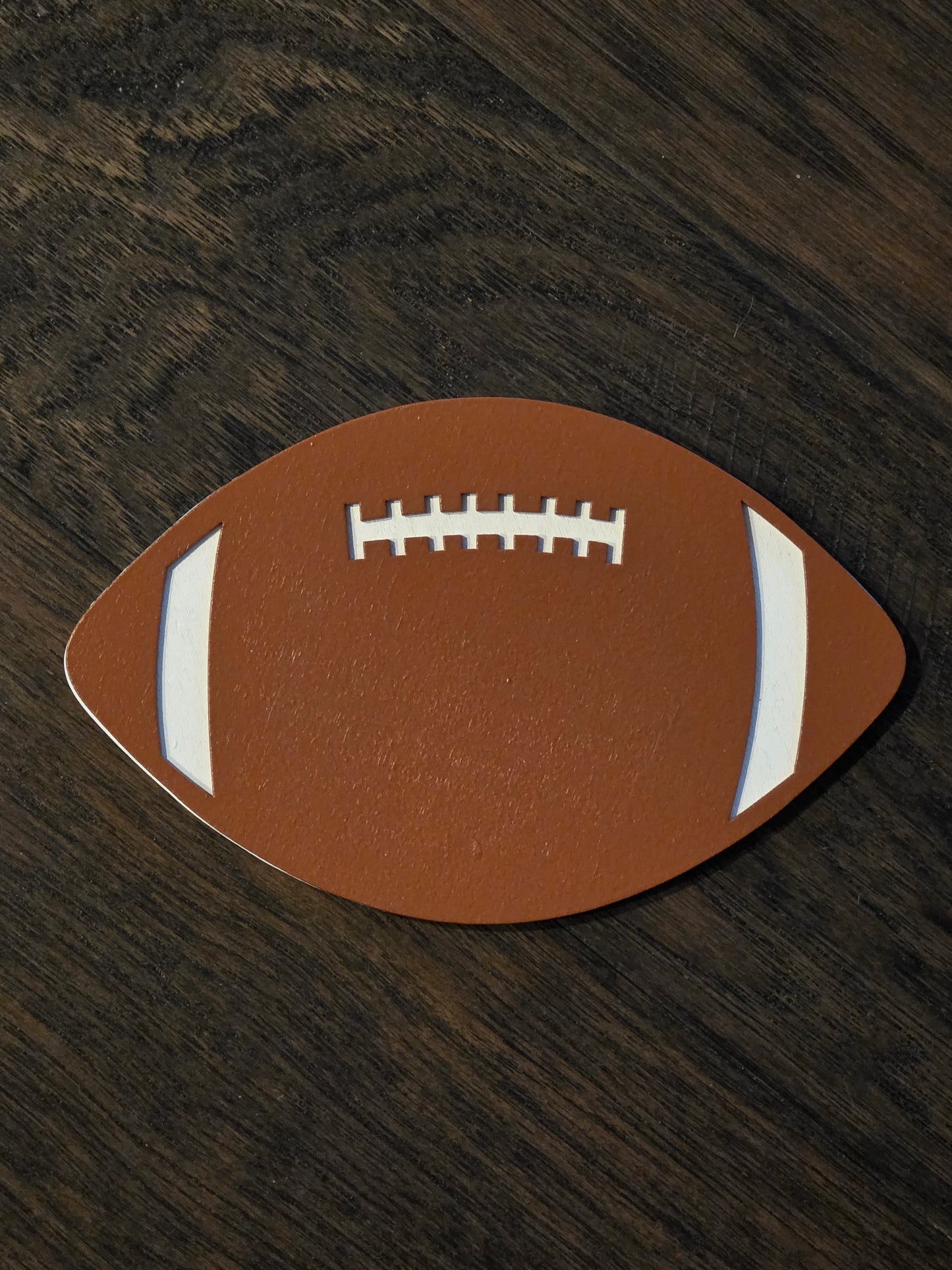 Custom Football Wood Pieces - 3 sizes