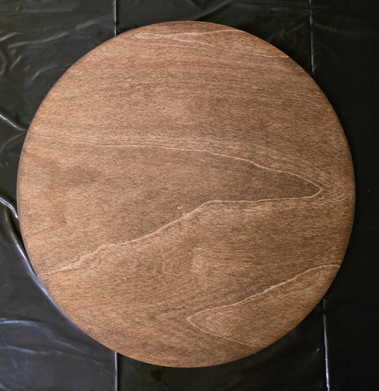 14" Round Plywood Door Hanger/Wall Decor - 3 Colors