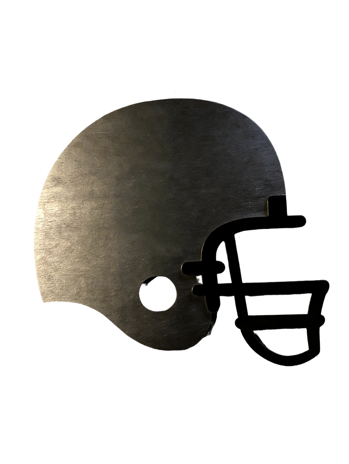 Custom Wood Football Helmet Piece - 12 Colors