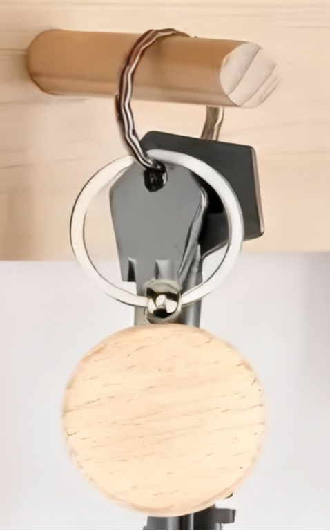 Wood Keychains - 3 Styles