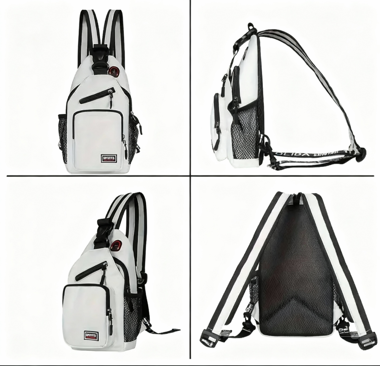 Unisex Small Backpack / Sling Bag - 7 Colors