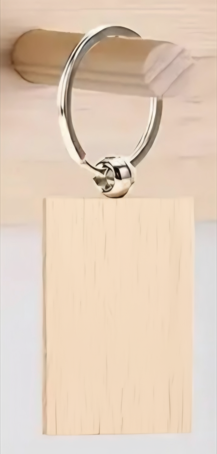 Wood Keychains - 3 Styles