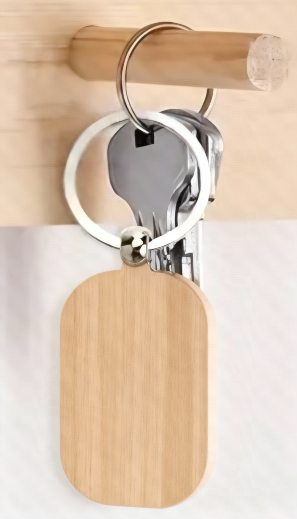 Wood Keychains - 3 Styles