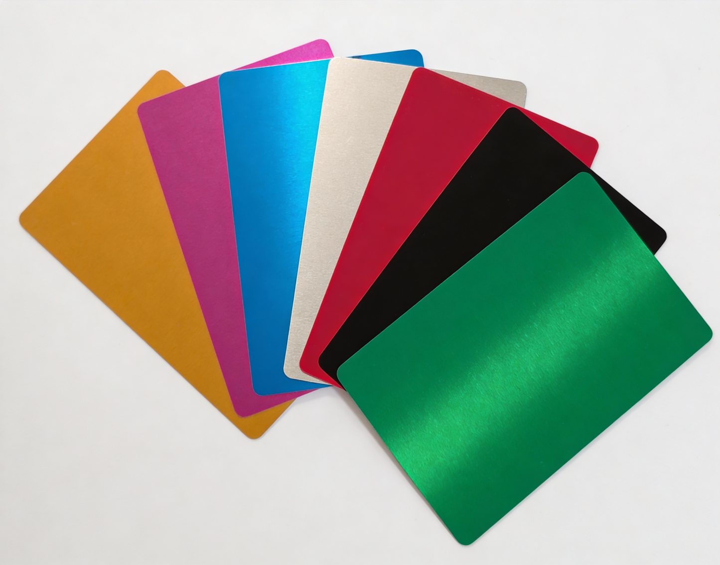 Aluminum Metal Business Cards